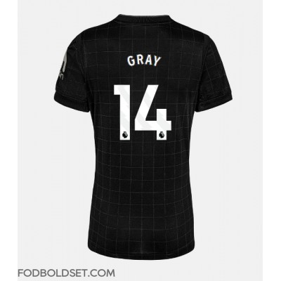 Tottenham Hotspur Archie Gray #14 Udebanetrøje Dame 2025-26 Kortærmet Tottenham Hotspur Archie Gray #14 Udebanetrøje Dame 2025-26 Kortærmet